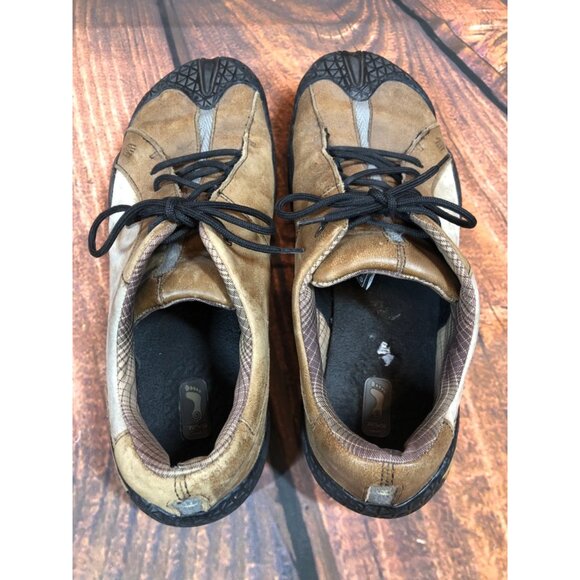 Teva Mush 6587 Leather Lace Up Anti-Slip Shoes Brown Mens  9 / 42 (x5b - Picture 4 of 11